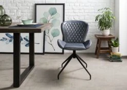 Chaise 61x52 Cuir Set 2 IRON LABEL #512 10 Chaise 61x52 Cuir Set 2 IRON LABEL #512 -Massivmoebel24 09 151 890 5012 3