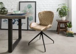 Chaise 61x52 Cuir IRON LABEL #612