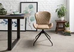 Chaise 61x52 Cuir Set 2 IRON LABEL #612 10 Chaise 61x52 Cuir Set 2 IRON LABEL #612 -Massivmoebel24 09 151 890 6012 3