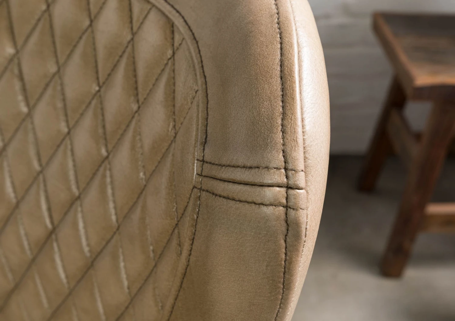 Chaise 61x52 Cuir Set 2 IRON LABEL #612 4 Chaise 61x52 Cuir Set 2 IRON LABEL #612 – Image 4