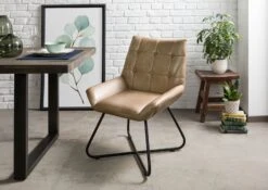 Chaise 60x67 Cuir IRON LABEL #613