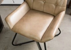 Chaise 60x67 Cuir IRON LABEL #613 14 Chaise 60x67 Cuir IRON LABEL #613 -Massivmoebel24 09 151 890 6013 6