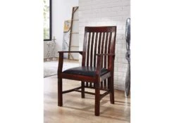 Fauteuil 50x45 Acacia Laqué Nougat OXFORD #1