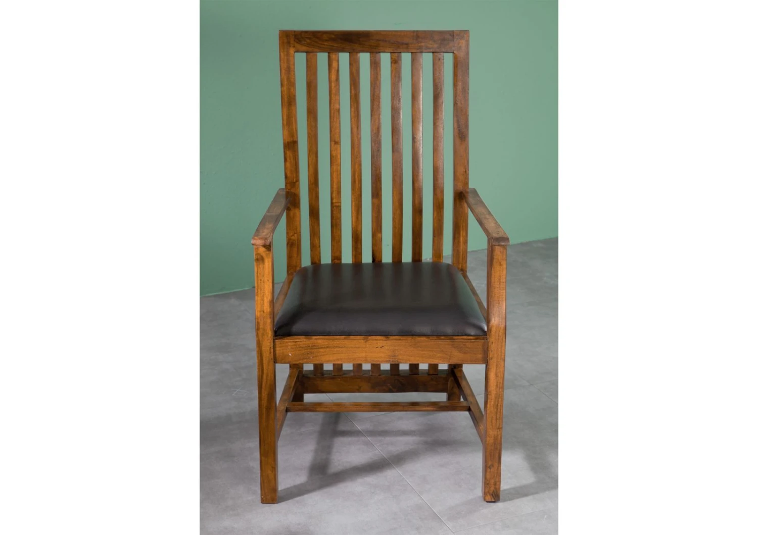 Fauteuil 59x63 Acacia Laqué Miel OXFORD #027 3 Fauteuil 59x63 Acacia Laqué Miel OXFORD #027 – Image 3