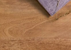 Table Basse Manguier 85x85x45 Huilé Beige TOULOUSE #12 -Massivmoebel24 09 200 188 0012 07