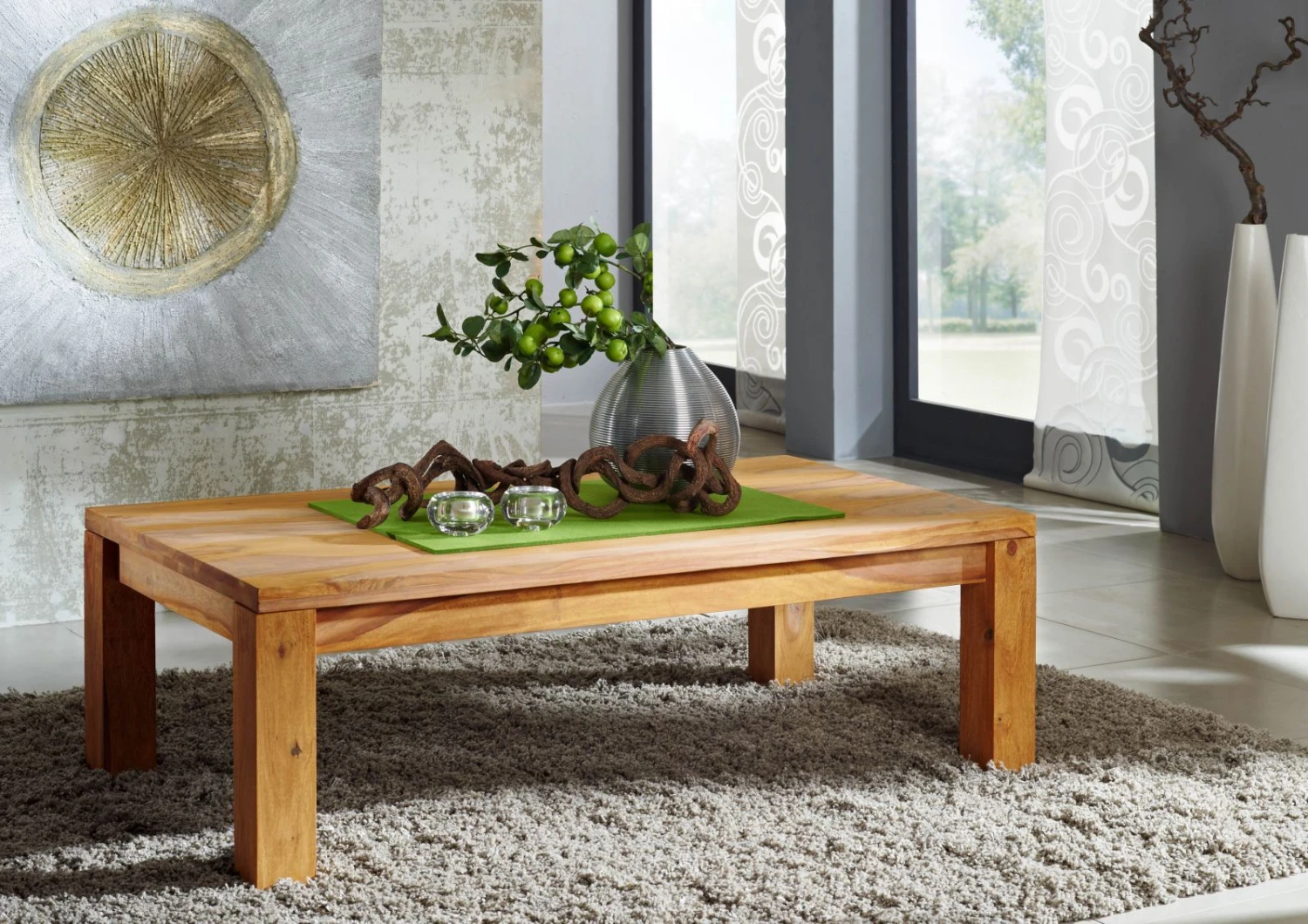 Table Basse 130x75 Palissandre Huilé Brun NATURE BROWN #109 4 Table Basse 130x75 Palissandre Huilé Brun NATURE BROWN #109 – Image 4