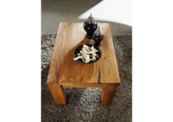 Table Basse 70x50 Palissandre Huilé Brun NATURE BROWN #110 -Massivmoebel24 09 200 554 1036 3