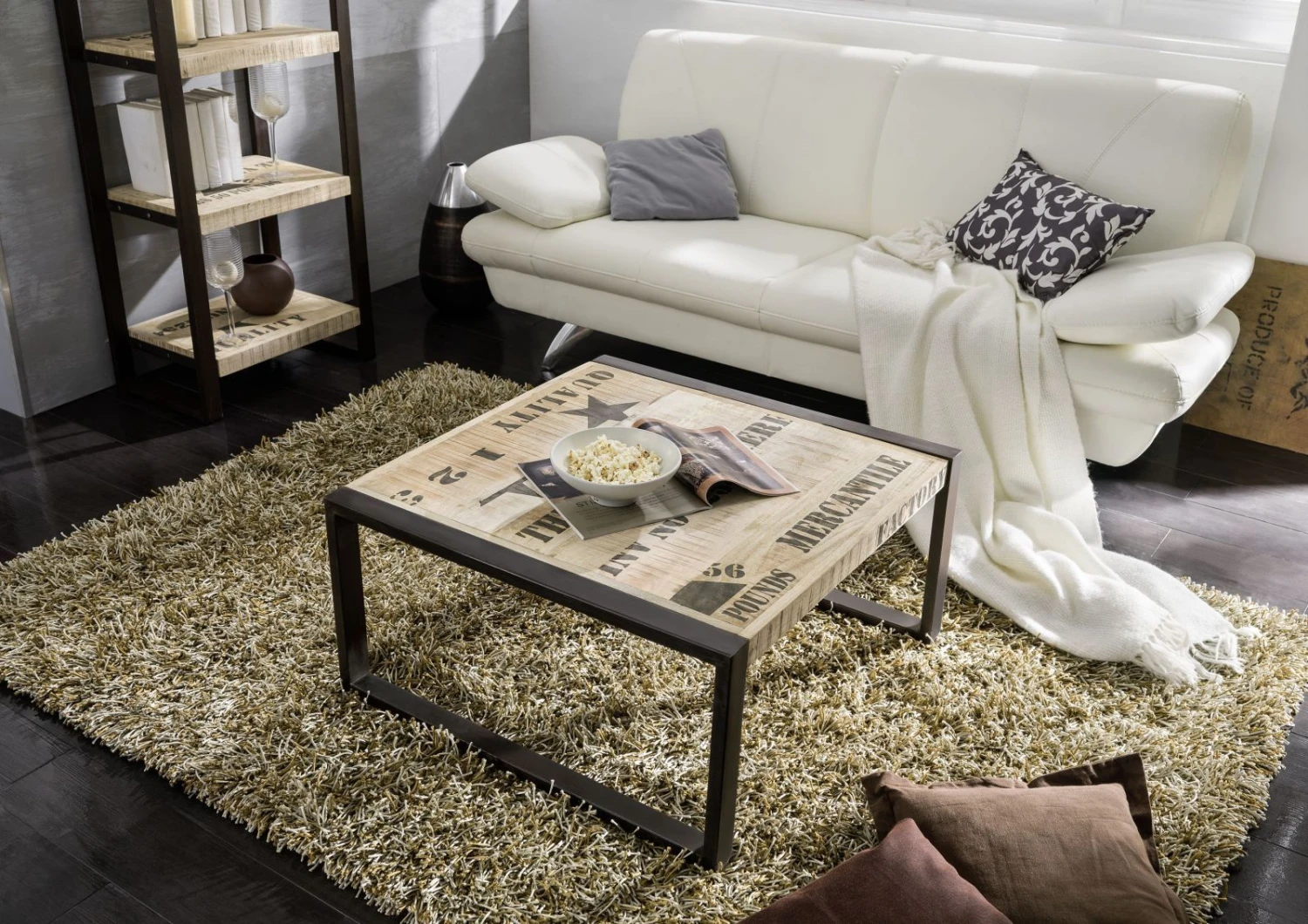 Table Basse 80x80 Manguier Brut Imprimé Bois Naturel FACTORY #110 1 Table Basse 80x80 Manguier Brut Imprimé Bois Naturel FACTORY #110