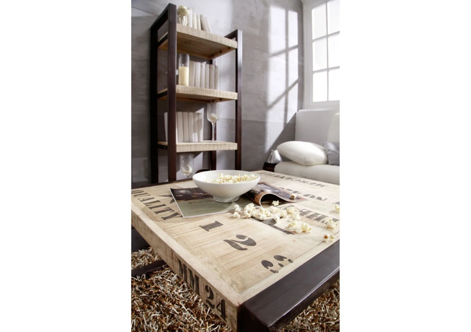 Table Basse 80x80 Manguier Brut Imprimé Bois Naturel FACTORY #110 3 Table Basse 80x80 Manguier Brut Imprimé Bois Naturel FACTORY #110 – Image 3