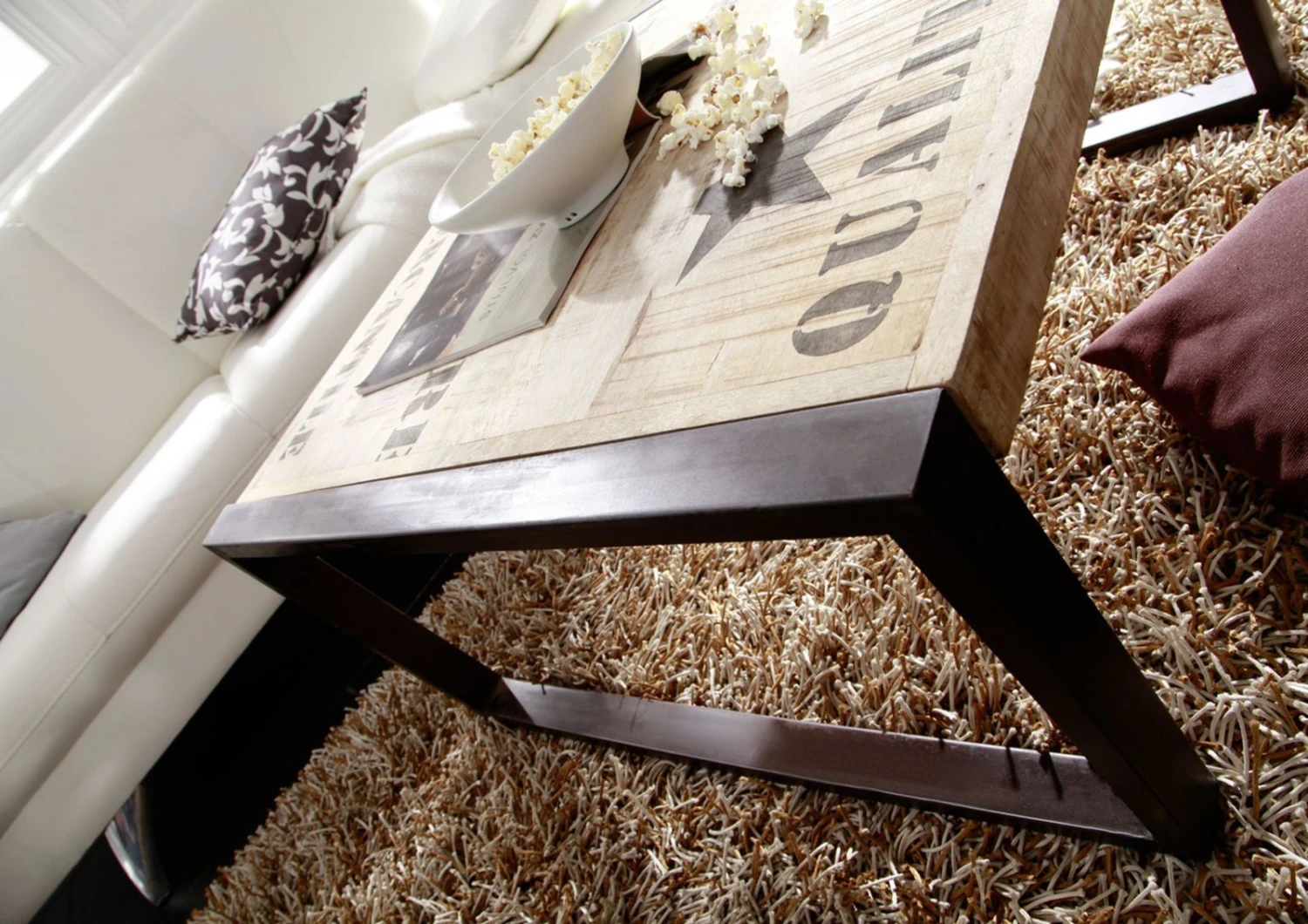 Table Basse 80x80 Manguier Brut Imprimé Bois Naturel FACTORY #110 4 Table Basse 80x80 Manguier Brut Imprimé Bois Naturel FACTORY #110 – Image 4