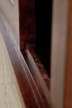 Meuble TV 160x45 Acacia Laqué Nougat OXFORD #450 10 Meuble TV 160x45 Acacia Laqué Nougat OXFORD #450 -Massivmoebel24 09 200 620 0003 4