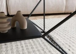 Table De Salle De Séjour En Bois De Manguier 110x55x43 Marron Huilé LOUNGE COLLECTION #100 -Massivmoebel24 09 200 632 1000 05