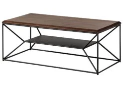 Table De Salle De Séjour En Bois De Manguier 110x55x43 Marron Huilé LOUNGE COLLECTION #100 -Massivmoebel24 09 200 632 1000 09