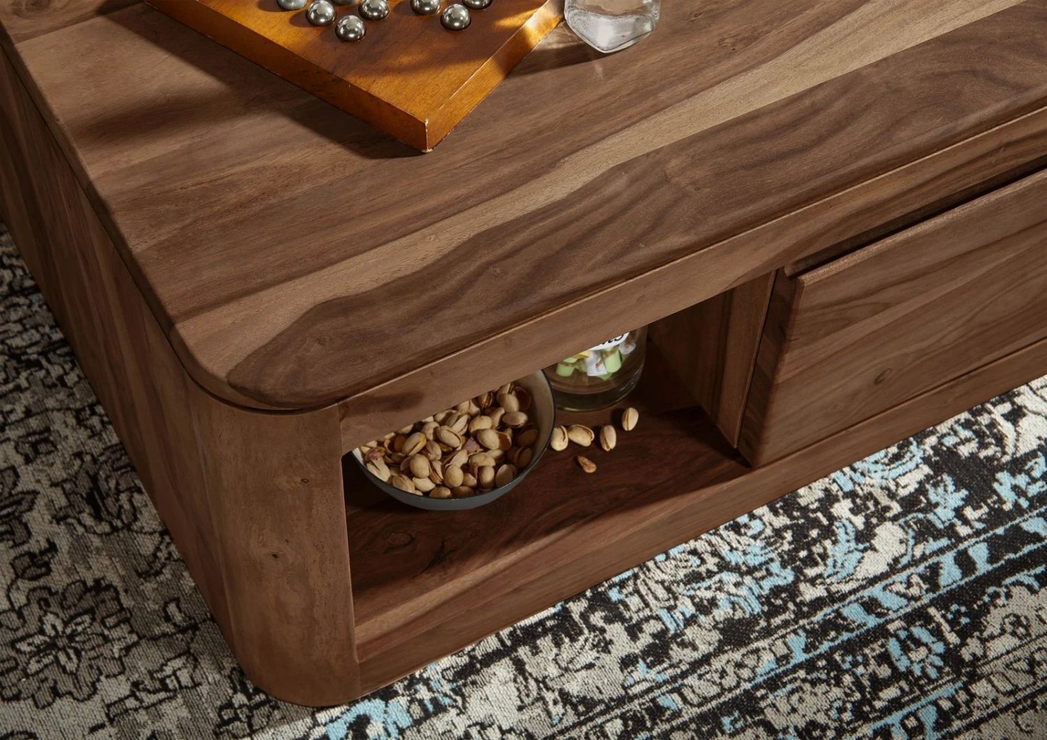 Table Basse 118x65 Palissandre Teinté Smoked Cherry TORONTO #152 6 Table Basse 118x65 Palissandre Teinté Smoked Cherry TORONTO #152 – Image 6