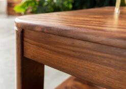 Table Basse 120x70 Palissandre Ciré Noisette TORONTO #205 -Massivmoebel24 09 200 665 1005 7