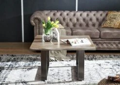 Table Basse 80x80 Palissandre Laqué Smoked Oak FREEFORM #0201 8 Table Basse 80x80 Palissandre Laqué Smoked Oak FREEFORM #0201 -Massivmoebel24 09 200 714 0201 4