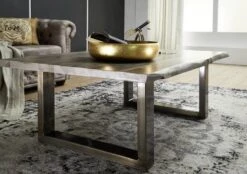 Table Basse 110x60 Palissandre Laqué Smoked Oak FREEFORM #0315 -Massivmoebel24 09 200 715 0315 4