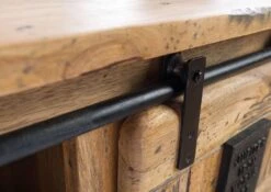 Table Basse 90x90x45 En Bois De Manguier Naturel Laqué RAILWAY #1006 14 Table Basse 90x90x45 En Bois De Manguier Naturel Laqué RAILWAY #1006 -Massivmoebel24 09 200 772 0106 05