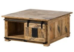 Table Basse 90x90x45 En Bois De Manguier Naturel Laqué RAILWAY #1006 19 Table Basse 90x90x45 En Bois De Manguier Naturel Laqué RAILWAY #1006 -Massivmoebel24 09 200 772 0106 10