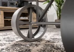 Table Basse 110x80 Manguier Laqué Blanchi RAILWAY #333 11 Table Basse 110x80 Manguier Laqué Blanchi RAILWAY #333 -Massivmoebel24 09 200 772 2027 4