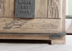 Table De Salle à Manger En Bois De Manguier 90x90x45, Vernis Beige, RAILWAY #3006 15 Table De Salle à Manger En Bois De Manguier 90x90x45, Vernis Beige, RAILWAY #3006 -Massivmoebel24 09 200 772 2106 06