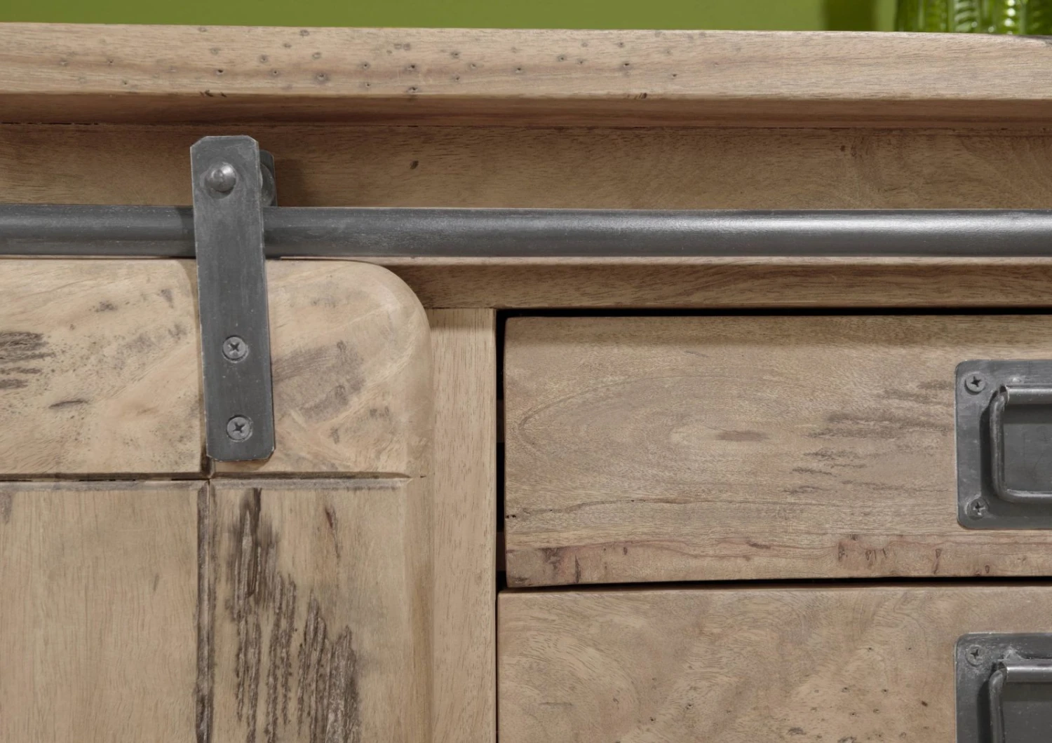 Banc De Vestibule En Bois De Manguier 120x45x40, Vernis Beige, RAILWAY #3011 5 Banc De Vestibule En Bois De Manguier 120x45x40, Vernis Beige, RAILWAY #3011 – Image 5