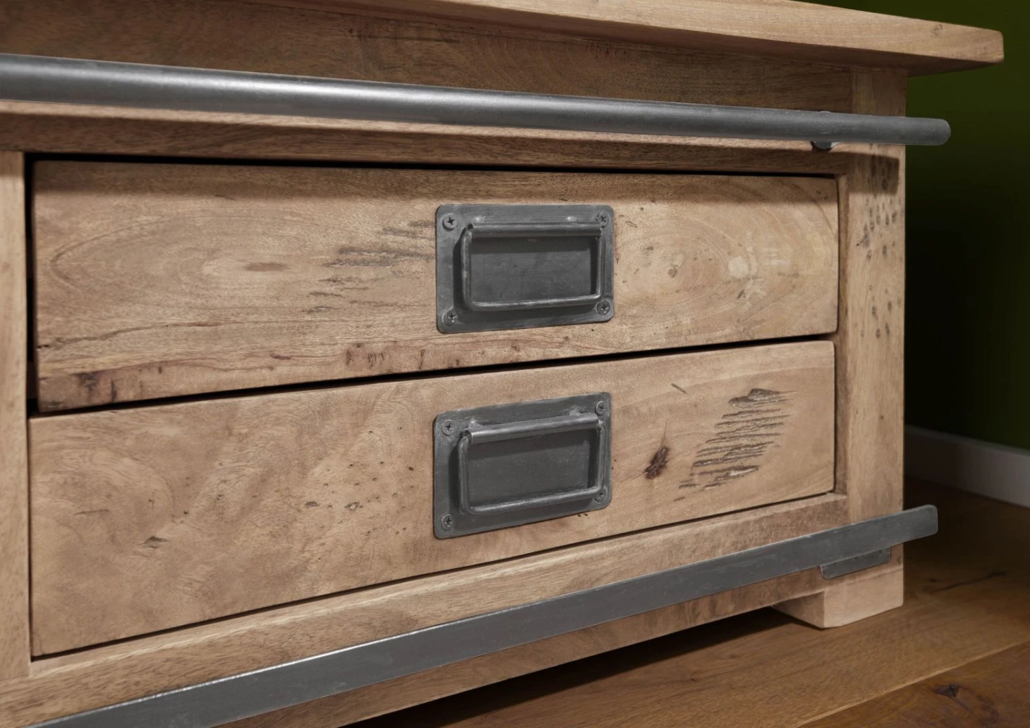 Banc De Vestibule En Bois De Manguier 120x45x40, Vernis Beige, RAILWAY #3011 7 Banc De Vestibule En Bois De Manguier 120x45x40, Vernis Beige, RAILWAY #3011 – Image 7