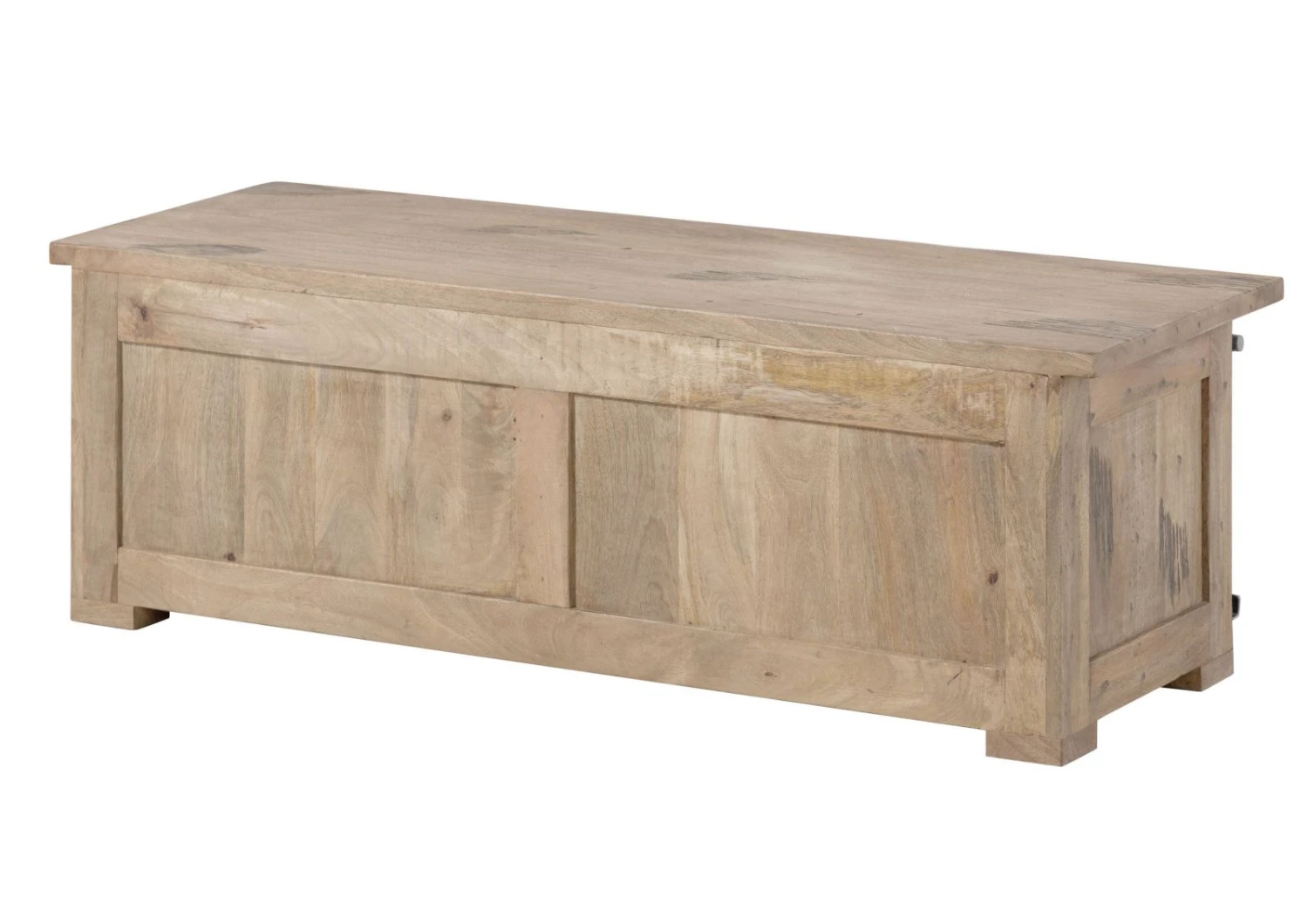 Banc De Vestibule En Bois De Manguier 120x45x40, Vernis Beige, RAILWAY #3011 10 Banc De Vestibule En Bois De Manguier 120x45x40, Vernis Beige, RAILWAY #3011 – Image 10