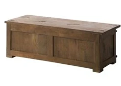 Table Basse En Bois De Manguier Laqué Marron RAILWAY #3011 -Massivmoebel24 09 200 772 3111 10