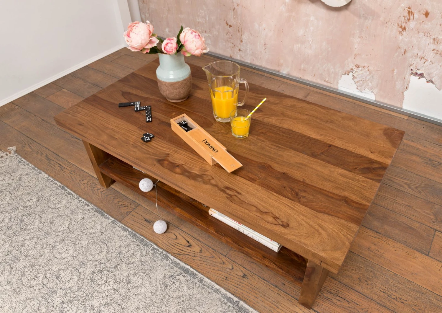 Table Basse 130x70 Palissandre Laqué Noble Unique SYDNEY #121 2 Table Basse 130x70 Palissandre Laqué Noble Unique SYDNEY #121 – Image 2