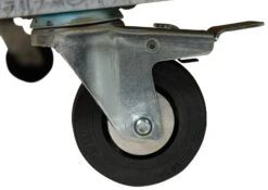 Table Basse 80x80 Bois De Récupération Laqué Multicolore INDUSTRIAL #101 -Massivmoebel24 09 200 816 0001 7