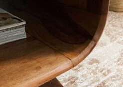 Table Basse En Bois De Sheesham 120x70x40 Marron Foncé Laqué MAILAND #234 -Massivmoebel24 09 200 875 1134 04