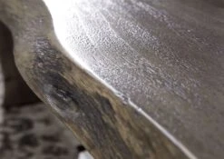 Table Basse 150x70 Acacia Laqué Gris Taupe PURE ACACIA #429 -Massivmoebel24 09 200 886 4030 4 1