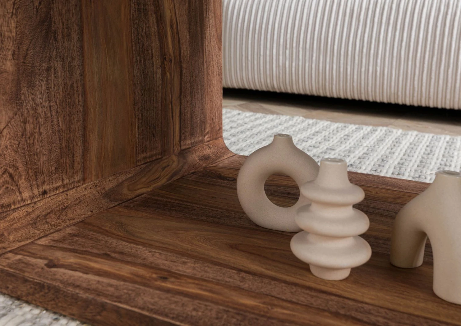 Table Basse 100x50 Palissandre Huilé Brun LOUNGE COLLECTION #03 4 Table Basse 100x50 Palissandre Huilé Brun LOUNGE COLLECTION #03 – Image 4