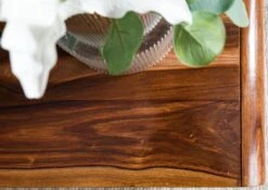 Table Basse 100x50 Palissandre Laqué Noisette LOUNGE COLLECTION #04 -Massivmoebel24 09 200 960 0004 04