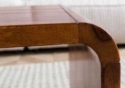 Table Basse 100x50 Palissandre Laqué Noisette LOUNGE COLLECTION #04 -Massivmoebel24 09 200 960 0004 07