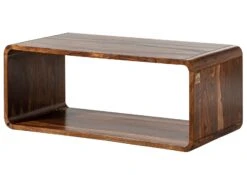 Table Basse 100x50 Palissandre Laqué Noisette LOUNGE COLLECTION #04 -Massivmoebel24 09 200 960 0004 09