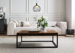 Table Basse 110x70 Acacia Laqué Noisette LOUNGE COLLECTION #05 12 Table Basse 110x70 Acacia Laqué Noisette LOUNGE COLLECTION #05 -Massivmoebel24 09 200 960 0005 01