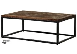 Table Basse 110x70 Acacia Laqué Noisette LOUNGE COLLECTION #05 19 Table Basse 110x70 Acacia Laqué Noisette LOUNGE COLLECTION #05 -Massivmoebel24 09 200 960 0005 10