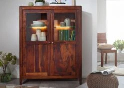 Buffet 110x40 Palissandre Huilé Noisette BROOKLYN #25 -Massivmoebel24 09 310 655 0025 3