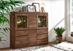 Buffet 166x40 Palissandre Teinté Smoked Cherry TORONTO #104