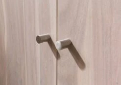 Buffet En Bois D'acacia Laqué Blanc MOSAYK #215 -Massivmoebel24 09 310 689 0215 5