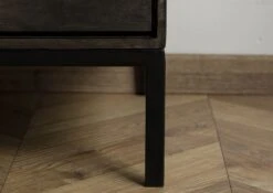 Commode 90x45x85 Bois De Manguier Gris Huilé CHICAGO # 208 -Massivmoebel24 09 310 695 2008 7