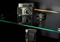 Buffet - Bois Massif De Palissandre 120x45x145 - Bois Massif De Palissandre Laqué (noir) SUN #103 -Massivmoebel24 09 310 725 0103 5