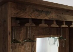 Bar En Bois De Manguier Huilé RAILWAY #441 -Massivmoebel24 09 310 772 3032 03