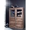 Vitrine 102x40 Palissandre Laqué Smoked Oak SYDNEY #200
