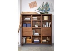 Étagère 142x45 Acacia Laqué Brun PURE ACACIA #212 8 Étagère 142x45 Acacia Laqué Brun PURE ACACIA #212 -Massivmoebel24 09 310 886 2012 3