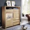 Buffet 131x45 Acacia Laqué Bois Naturel PURE ACACIA #703
