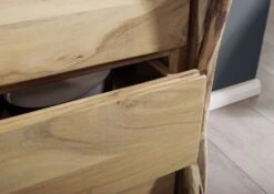 Buffet 131x45 Acacia Laqué Bois Naturel PURE ACACIA #703 -Massivmoebel24 09 310 886 7003 4