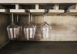 Buffet 150x45 Manguier Laqué Gris HERMITAGE #620 -Massivmoebel24 09 312 601 0620 4